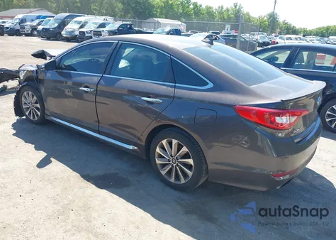 2017 Hyundai Sonata Sport from USA, damaged, VIN 5NPE34AF9HH485907